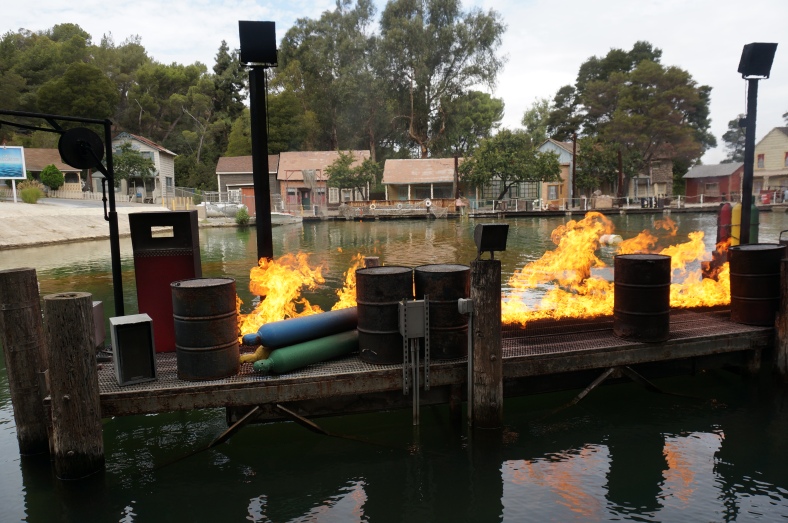 We're in serious trouble here as the dock is now on fire.